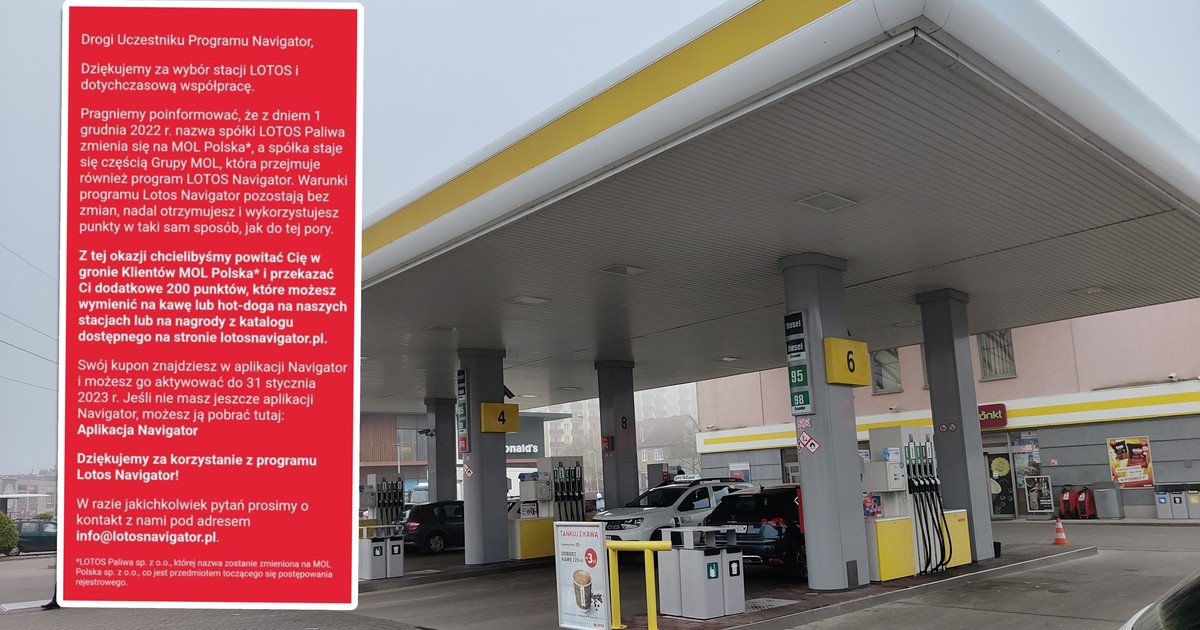 Marka Lotos znika z rynku. Wiadomo, co z punktami Navigator