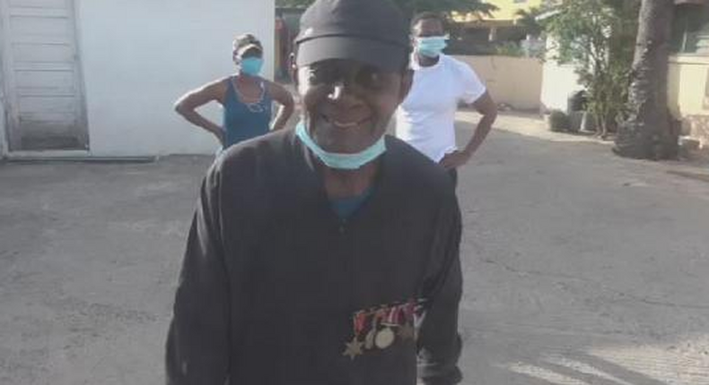 Ghanaian war veteran, 95, raises £18,000 by walking to support COVID-19 fight