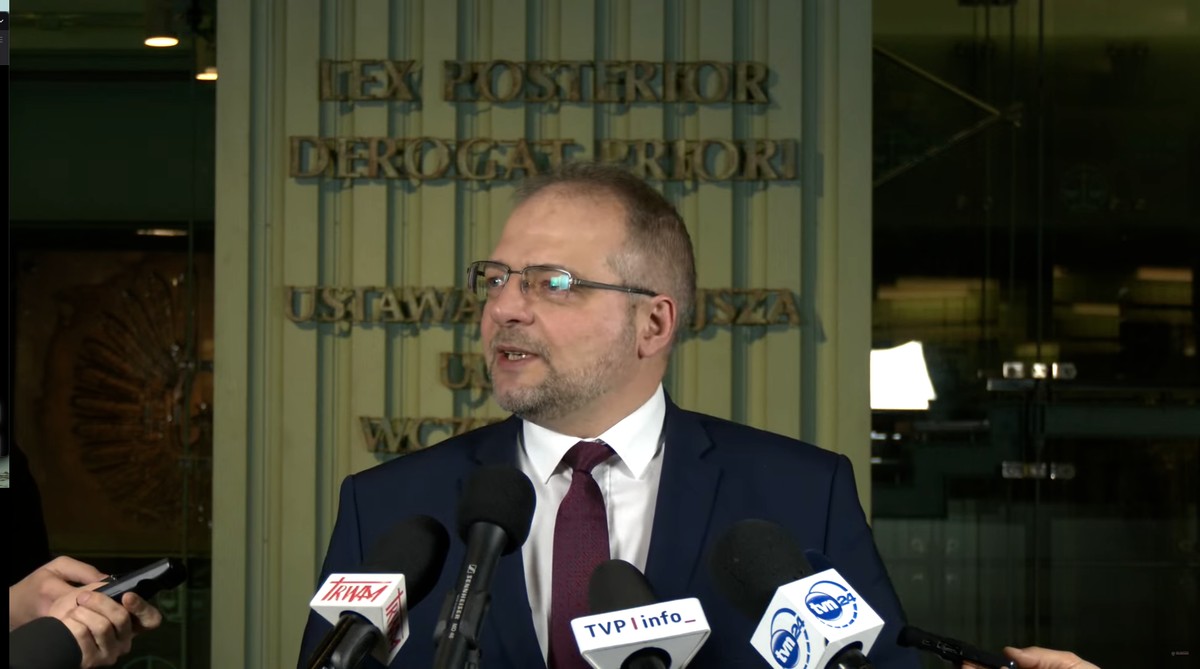 Co z pieniędzmi dla PiS? Jest postanowienie SN. Na zdjęciu rzecznik Sądu Najwyższego Aleksander Stępkowski