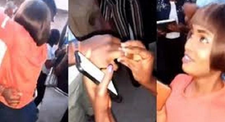 Nigerian lady proposes to her boyfriend in school & he accepts