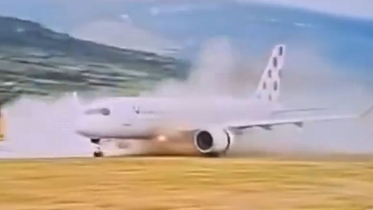 Avion sleteo s piste