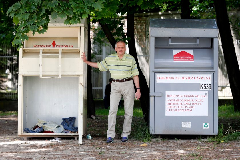 Wrzucasz ciuchy - zasilasz prywatna kieszeń