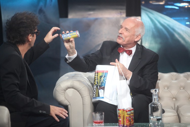 Janusz Korwin-Mikke w programie 'Kuba Wojewódzki'