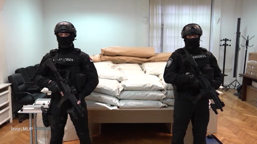 hapšenje osumnjičenih za dilovanje droge