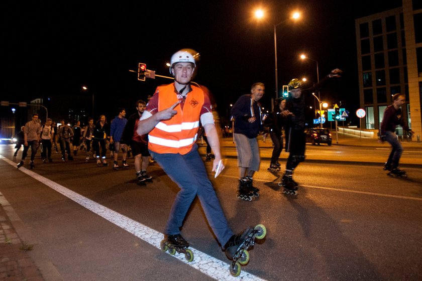 Nightskating w Katowicach