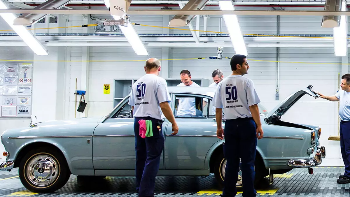 Powrót do źródła – Volvo Amazon z fabryki w Ghent