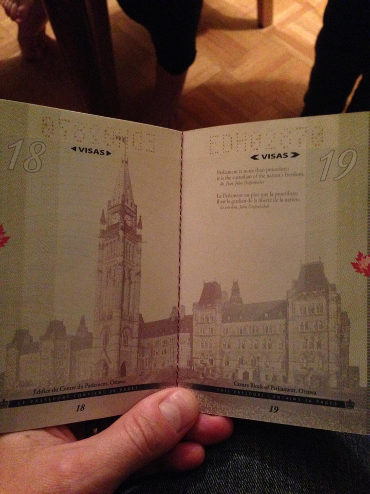 Zaskakująco piękne, ukryte obrazki w kanadyjskim paszporcie