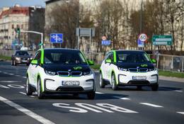 500 elektrycznych BMW i3 do wynajęcia w Warszawie