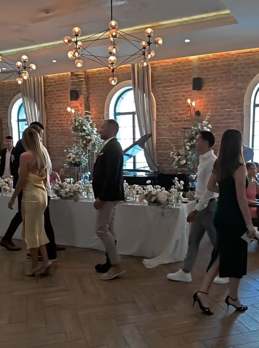 Venčanje Katarine Lazović i Nemanje Dangubića