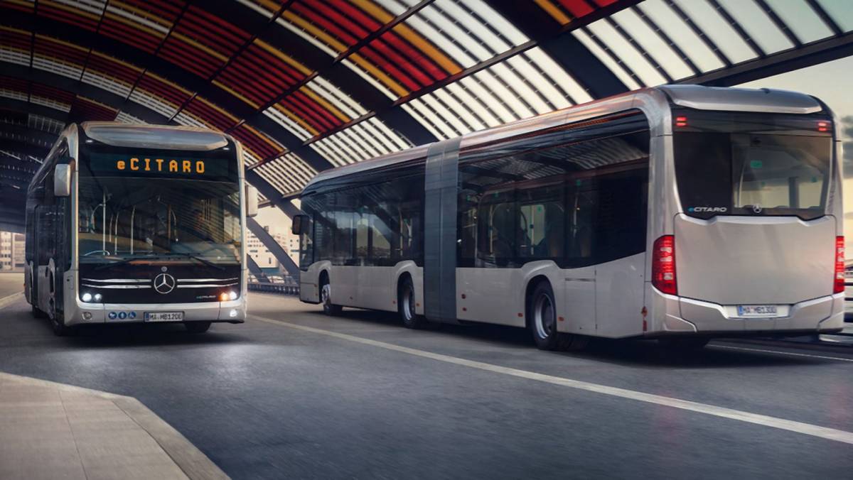 Mercedes dostarczy przewoźnikowi z Wiesbaden 56 elektrycznych autobusów (zdj. ilustracyjne)