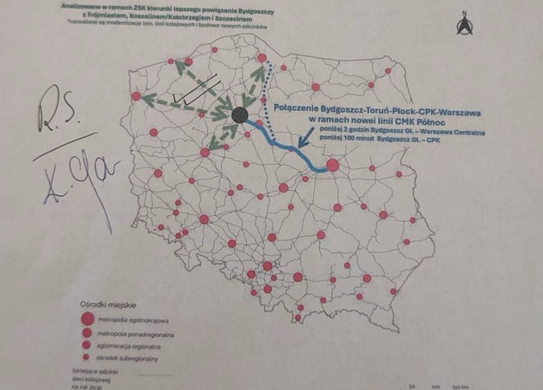 Plan na nowy CMK-Północ