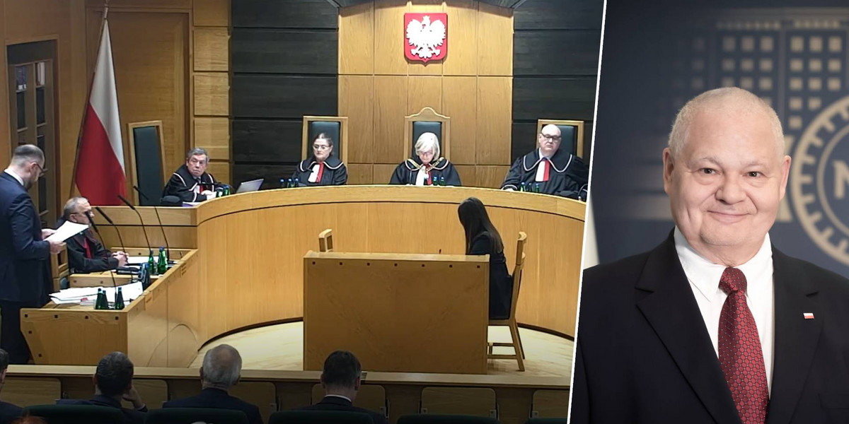 Trybunał Konstytucyjny zajął wnioskiem PiS w sprawie prezesa NBP, Adama Glapińskiego