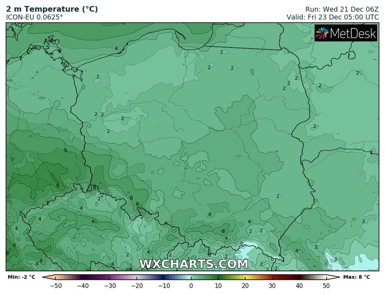 Poranek będzie ciepły