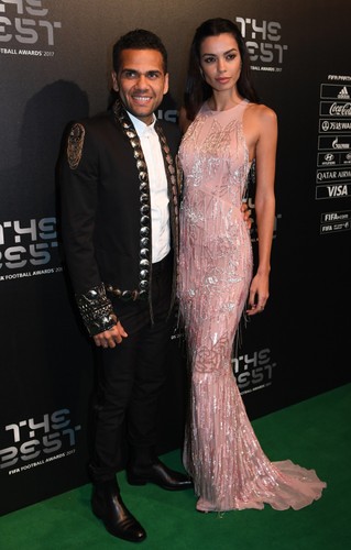 Dani Alves i Joana Sanz