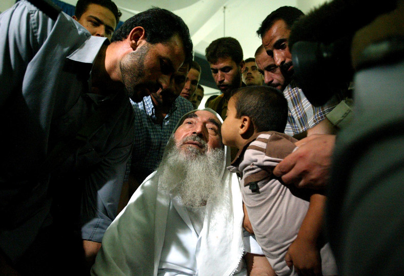 Ahmad Yassin w Gazie, 2003 r.