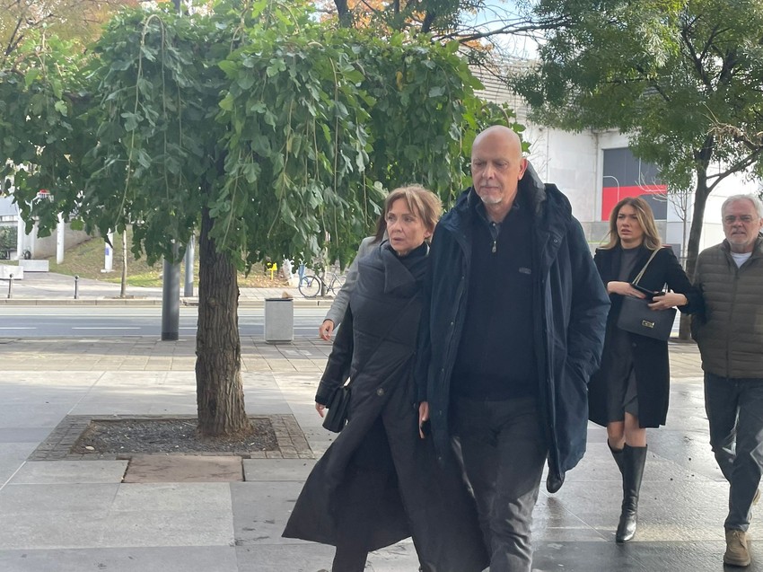 Vesna Trivalić sa mužem 