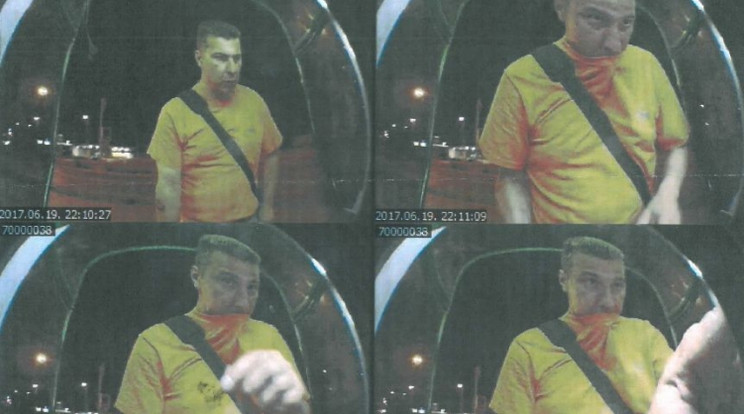 A tolvaj tulajdonképp önként feljelentette magát, hogy az automatához ment / Fotó: police.hu