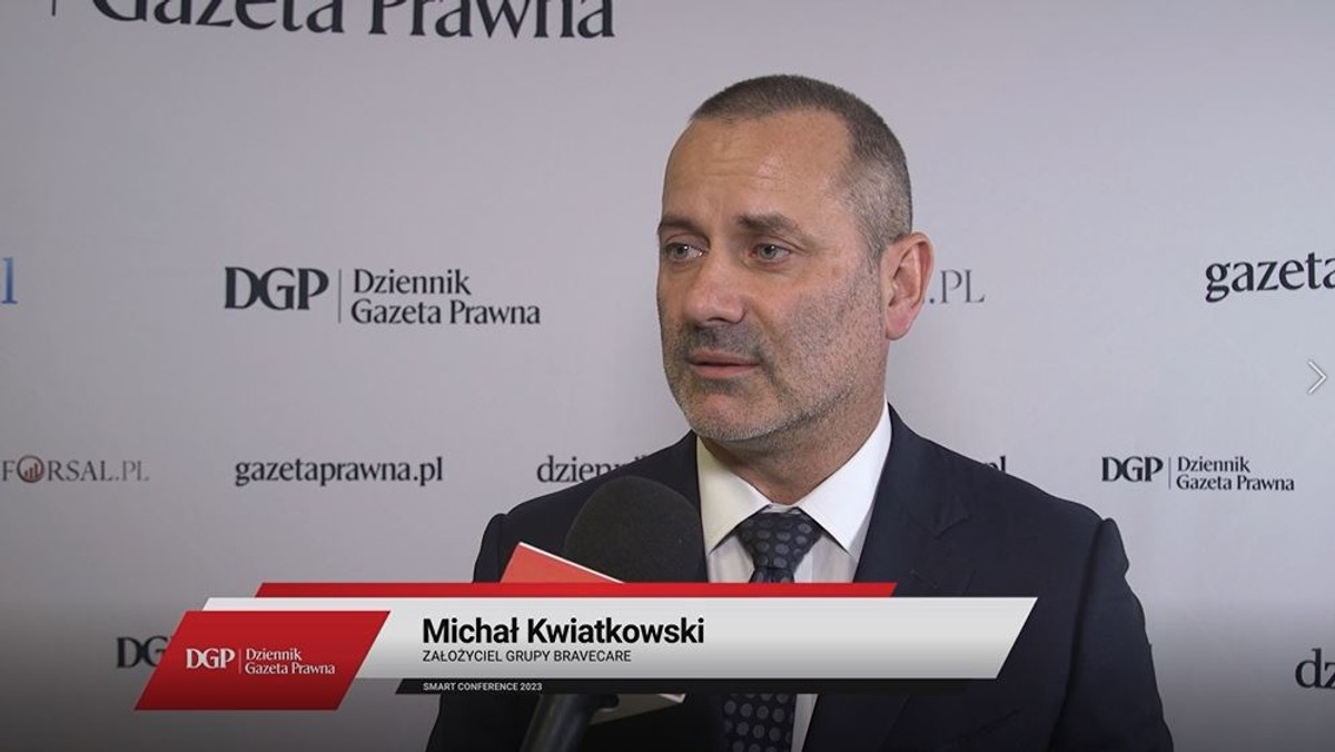 Michał Kwiatkowski, założyciel Grupy Bravecare