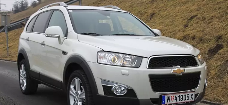 Chevrolet Captiva: bardziej dojrzała