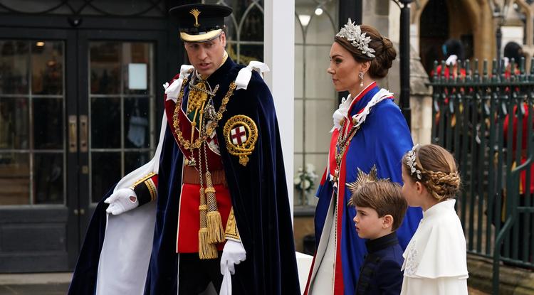 Vilmos herceg, Katalin hercegné és gyermekeik