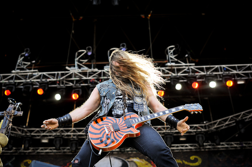 Black Label Society na festiwalu Sonisphere 2012 w Warszawie (fot. Artur Rawicz/Onet)