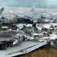 Rosyjski samolot zniszczony na wojnie w Ukrainie