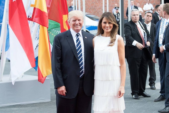 Donald i Melanija Tramp 2017. u Nemačkoj 