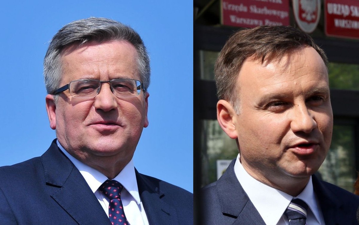 Komorowski i Duda lekko w dół. Najnowszy SONDAŻ