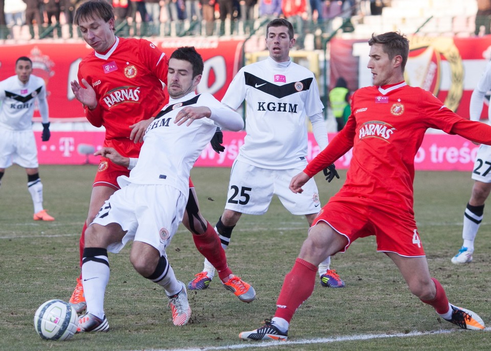 PIŁKARSKA EKSTRAKLASA WIDZEW KOTRA ZAGŁĘBIE LUBIN