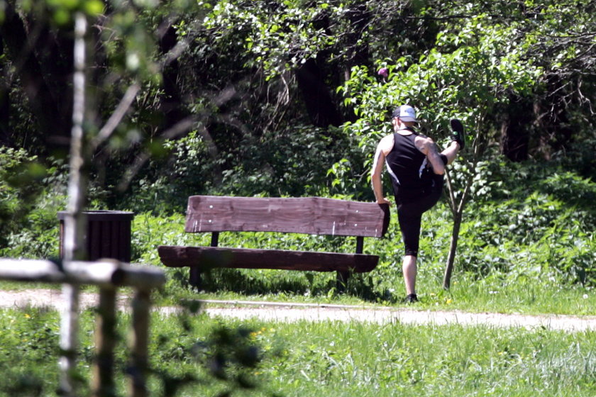 Nergal grasuje w parku