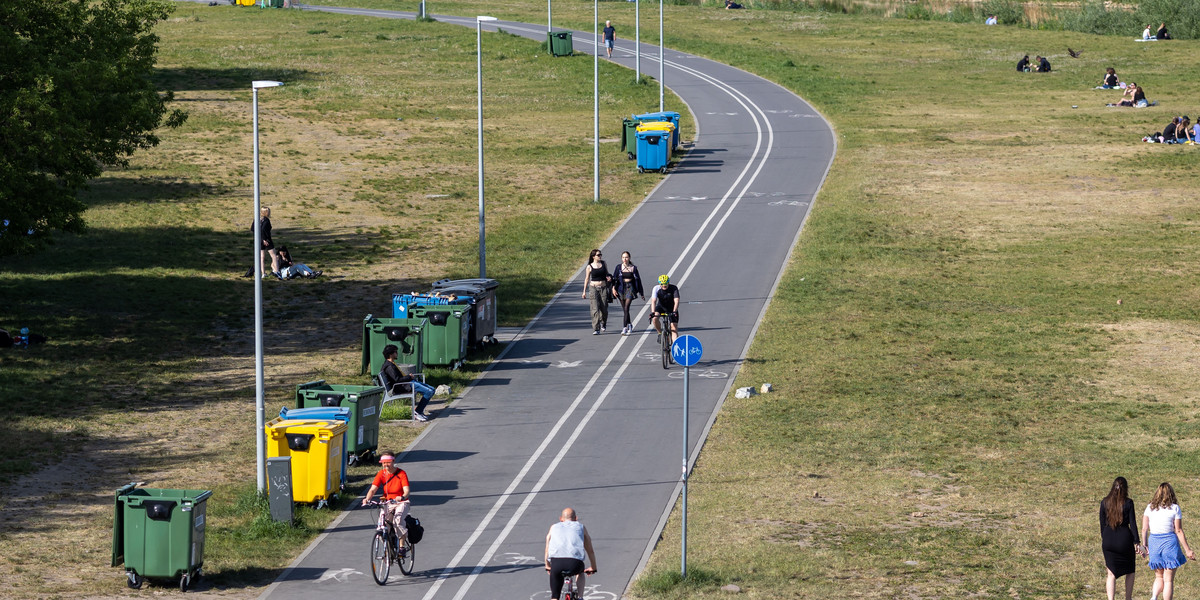 Wartostrada to droga pieszo–rowerowa w Poznaniu.