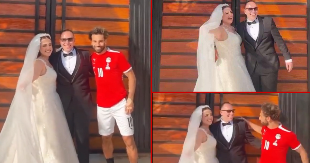 بالفيديو: صلاح لاعب ليفربول يهزم حفل زفاف المصري قبل مباراة بارفوس الودية