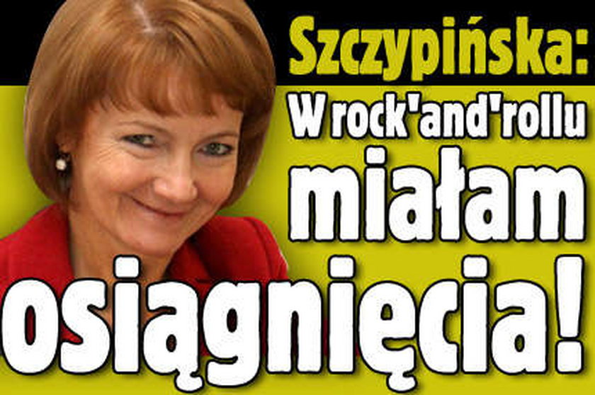 Szczypińska: W rock'and'rollu miałam osiągnięcia!