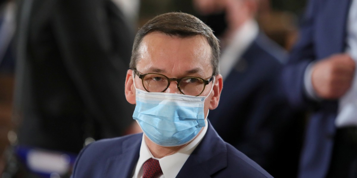 Premier Mateusz Morawiecki. Rząd uważa, że obniżka VAT nie byłaby zasadna w czasie pandemii koronawirusa