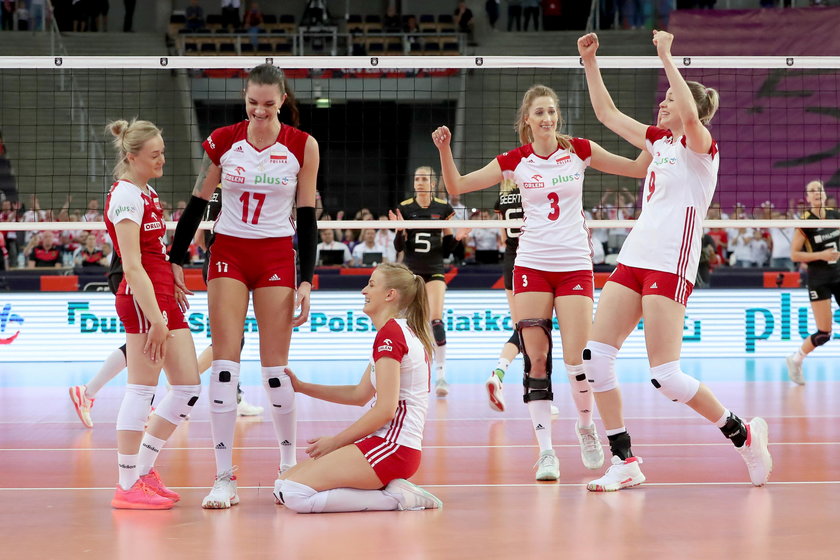 Polskie siatkarki wygrały z Niemkami 3:2 w ćwierćfinale mistrzostw Europy