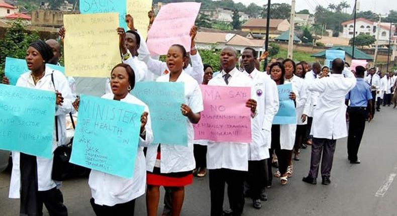 Protesting resident doctors (The Next Edition)