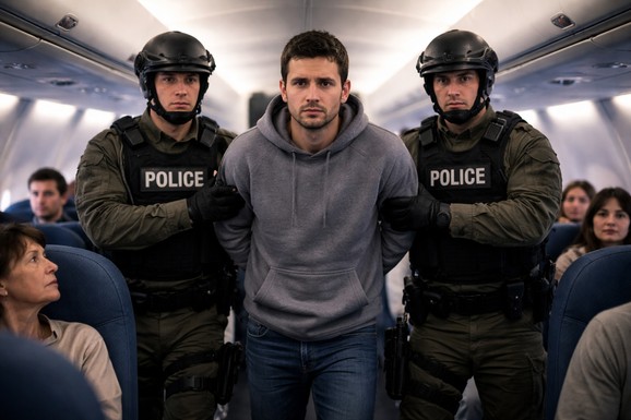 Avion se pripremao za poletanje ka Nemačkoj. Samo jedan putnik je znao da neće poleteti