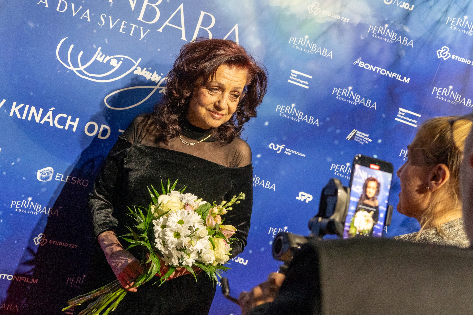 Premiéra filmu Perinbaba a dva svety - Deana Jakubisková.