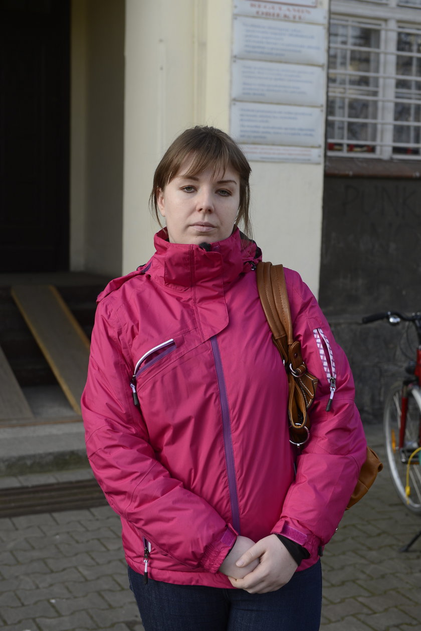 Iwona Rybak (31 l.), mama Oliviera, który uczy się w podstawówce przy ul. Zatorskiej we Wrocławiu