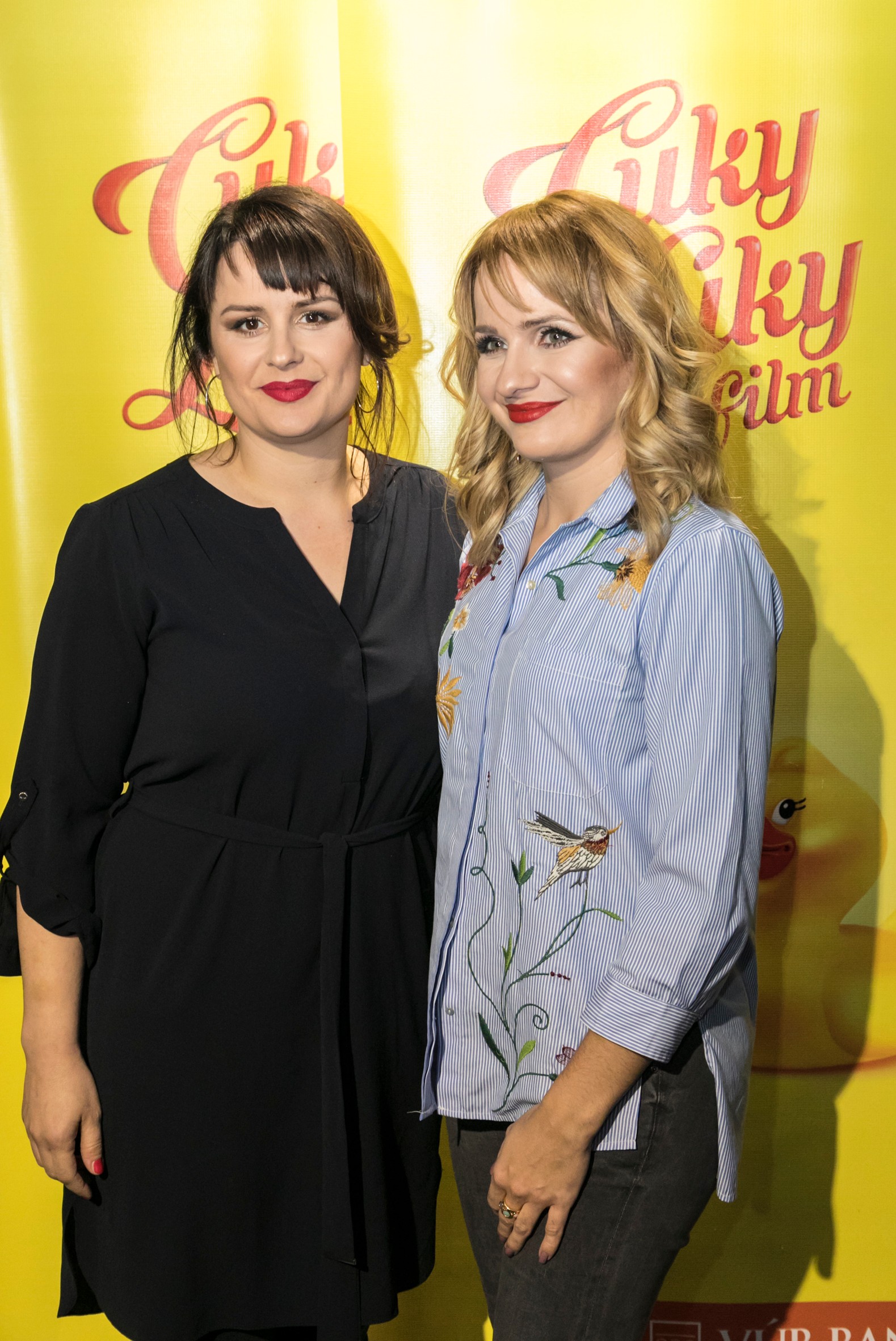 Herečky Petra Polnišová a Zuzana Šebová.