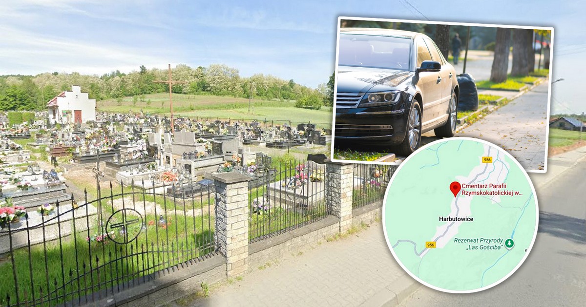 Nieprzytomna, naga kobieta w aucie przy cmentarzu. Co tam się stało?