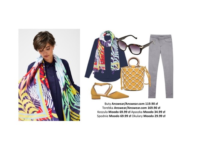 Modne apaszki na lato 2019