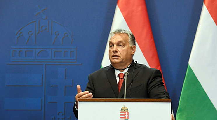 Orbán Viktor miniszterelnök / MTI/Koszticsák Szilárd