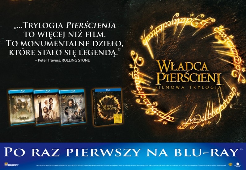 "Władca Pierścieni" po raz pierwszy na Blu-Ray