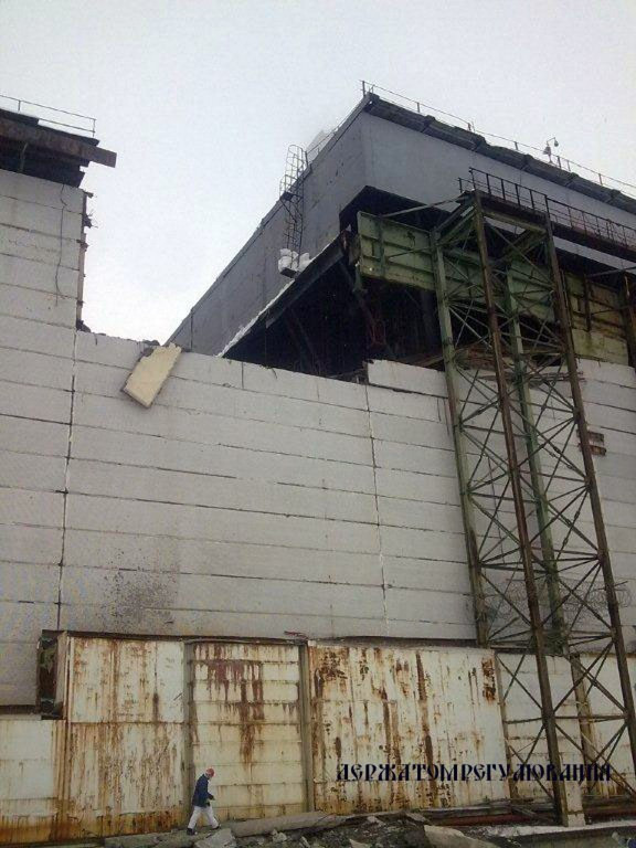 Zawalił się dach elektrowni w Czarnobylu