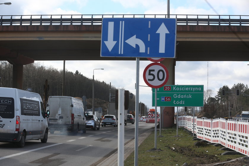 Uwaga, od czwartku 27 lutego utrudnienia na obwodnicy w Gdyni i węźle Wielki Kack