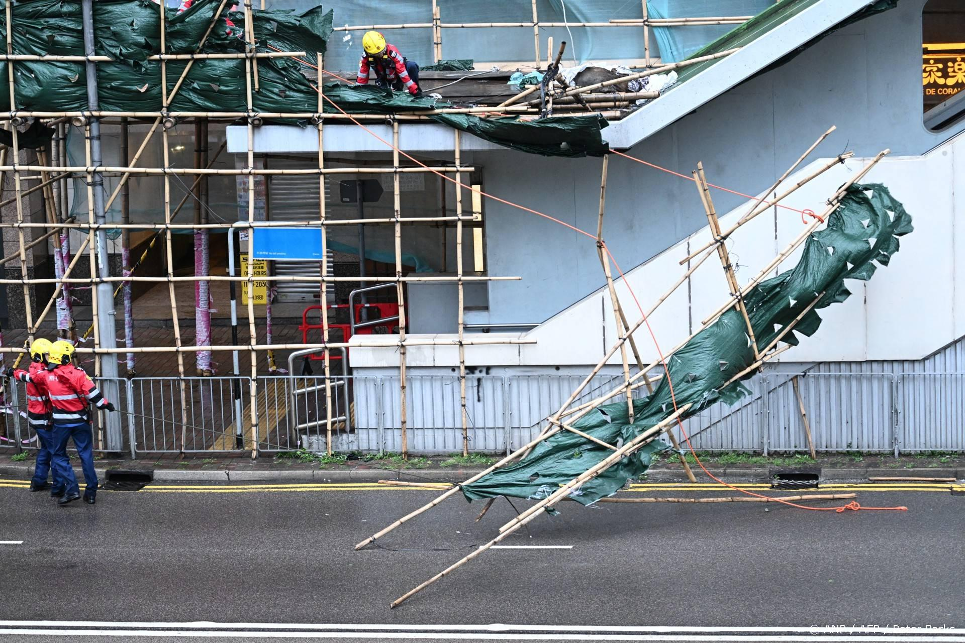 Tyfoon Wipha: 500 vluchten geschrapt in Hongkong