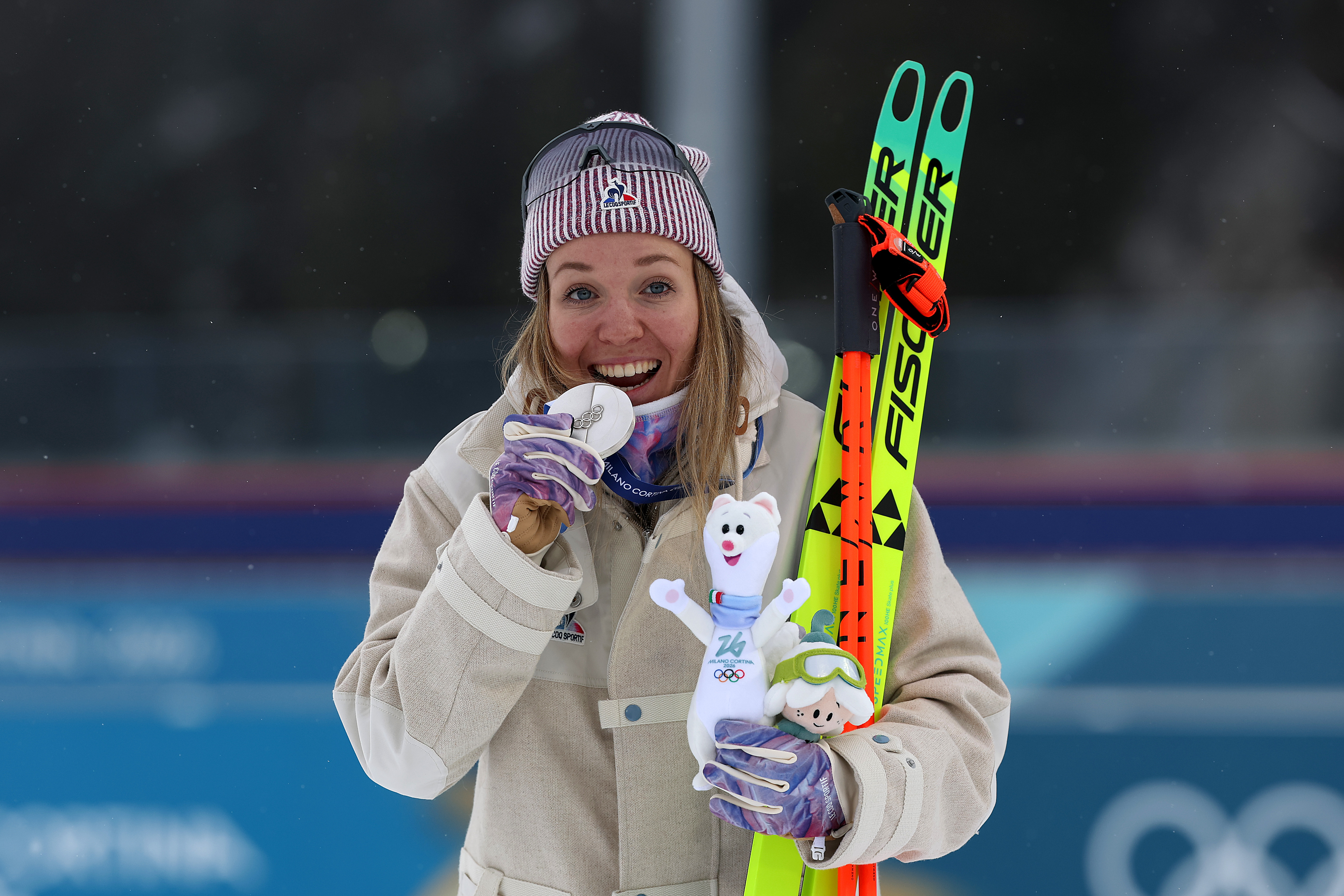 Océane Michelon décroche l'argent olympique après avoir surmonté des problèmes cardiaques
