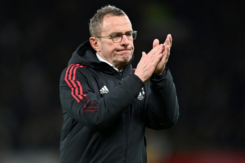 Former Manchester United manager Ralf Rangnick.