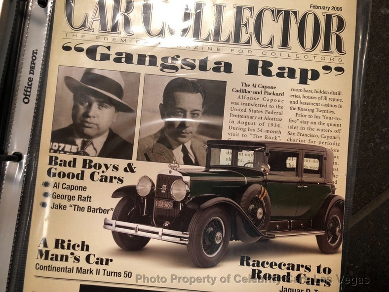 Cadillac serii 341-A z 1928 roku należący do Ala Capone